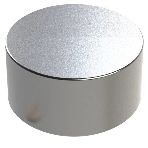 Неодимовый магнит диск 50х30 мм (N45)