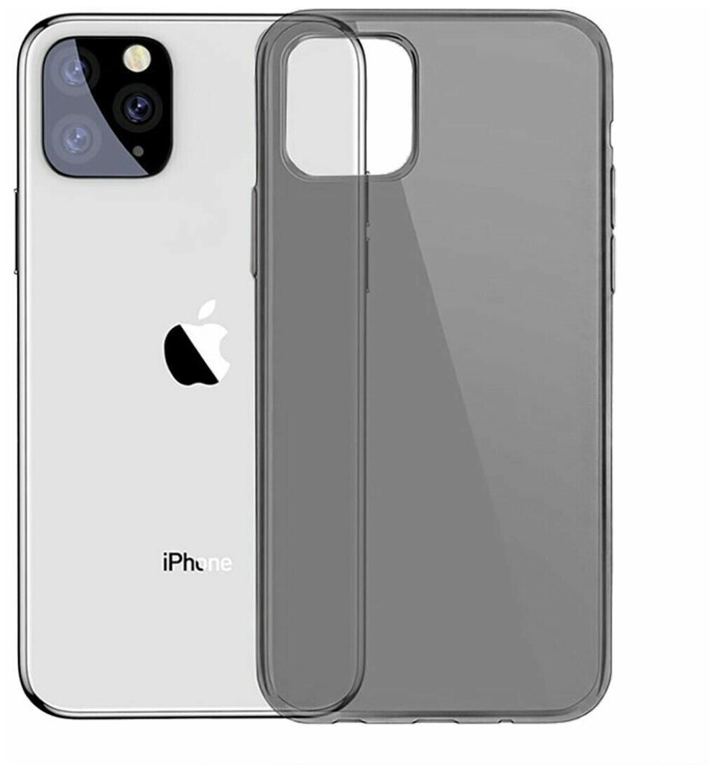 Силиконовый чехол Baseus для iPhone 11 Pro (черный)