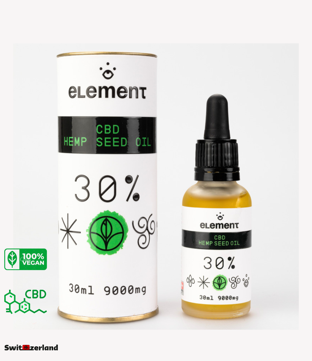 Масло CBD (Масло КБД) Hemp Seed Oil 30% 9000 мг/CBD oil/CBD 30мл