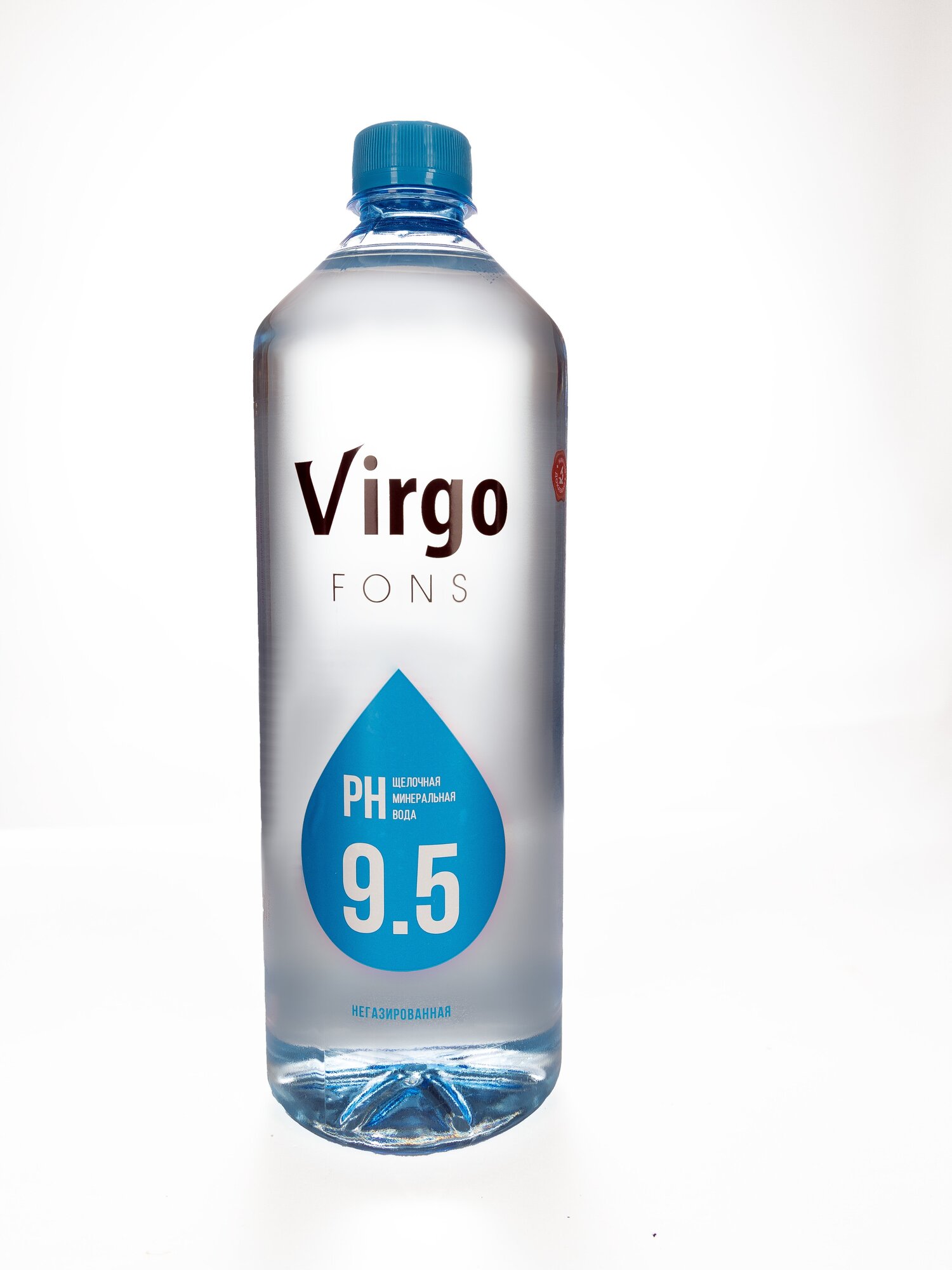 VirgoFons - минеральная негазированная питьевая щелочная вода 1л - фотография № 1