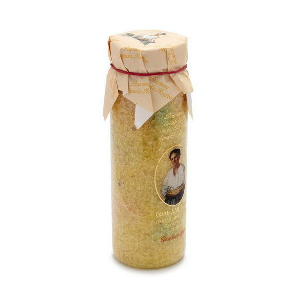 Соль для ванн Рецепты бабушки Агафьи Омолаживающая с ростками пшеницы 800г - фото №7