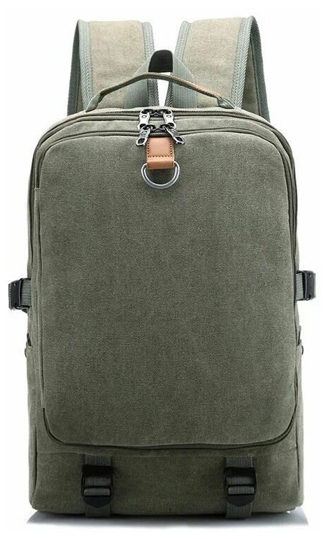 Рюкзак универсальный вместительный и молодежный из брезента унисекс, для отпуска и путешествий, для прогулки и школы, в подарок