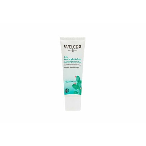 WELEDA Увлажняющий флюид 24 часа 24H Hydrating Facial Lotion уход за лицом weleda увлажняющий флюид 24 часа на основе опунции для нормальной и комбинированной кожи