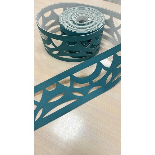 Ажурная планка на карниз бирюзовая