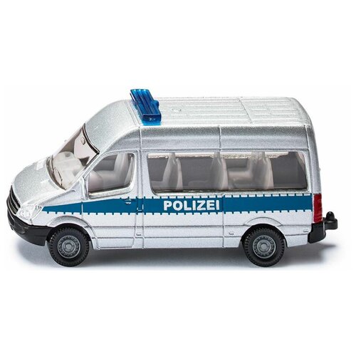 Siku Полицейский фургон фургон siku полицейский 804 1 87 9 7 см серебристый