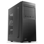 CBR PCC-ATX-E133-WPSU Корпус ATX Miditower E133, без БП, 2*USB 2.0, HD Audio+Mic, Black - изображение