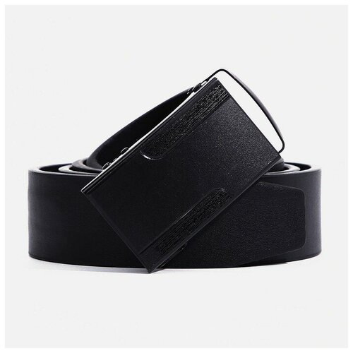 фото Ремень сима-ленд, размер 140, черный сима-лэнд