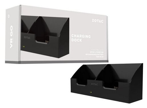 Адаптер Zotac для аккумуляторов ZOTAC VR GO Backpack CHARGING DOCK RTL 60593 - фото №1