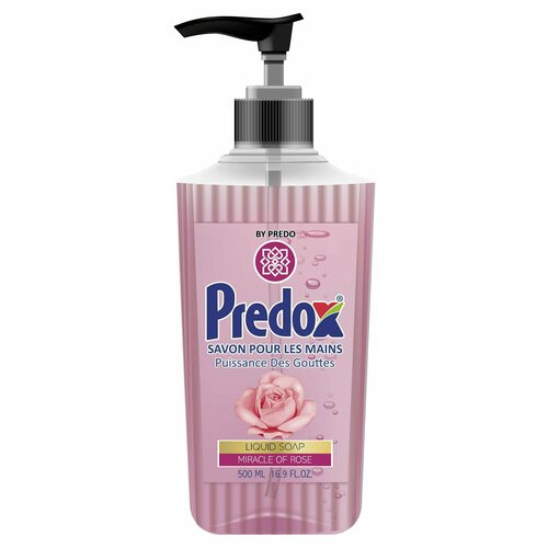 Мыло жидкое для рук Predox Роза, 500 мл, 2 шт