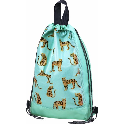 Мешок для обуви юнландия, с ручками, боковой карман на молнии, 46х36 см, Wild Cats, 271614
