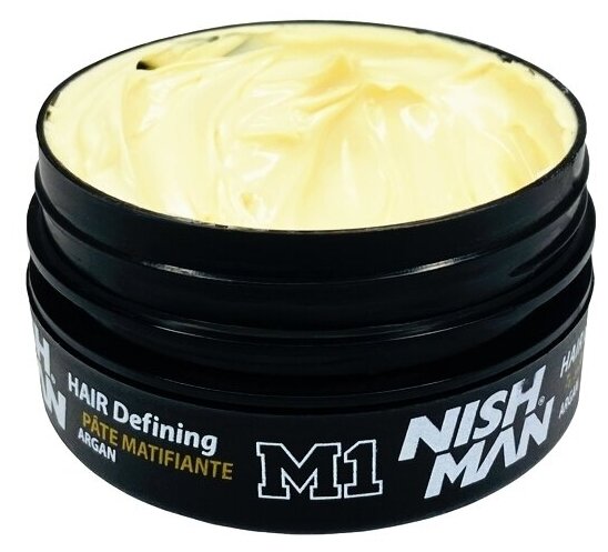 NISHMAN Паста Matte Hair Defining Paste M1, сильная фиксация, 100 мл, 130 г - фотография № 9