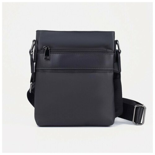 фото Сумка, один отдел на молнии, 2 наружных кармана, водонепроницаемая, чёрный нет бренда