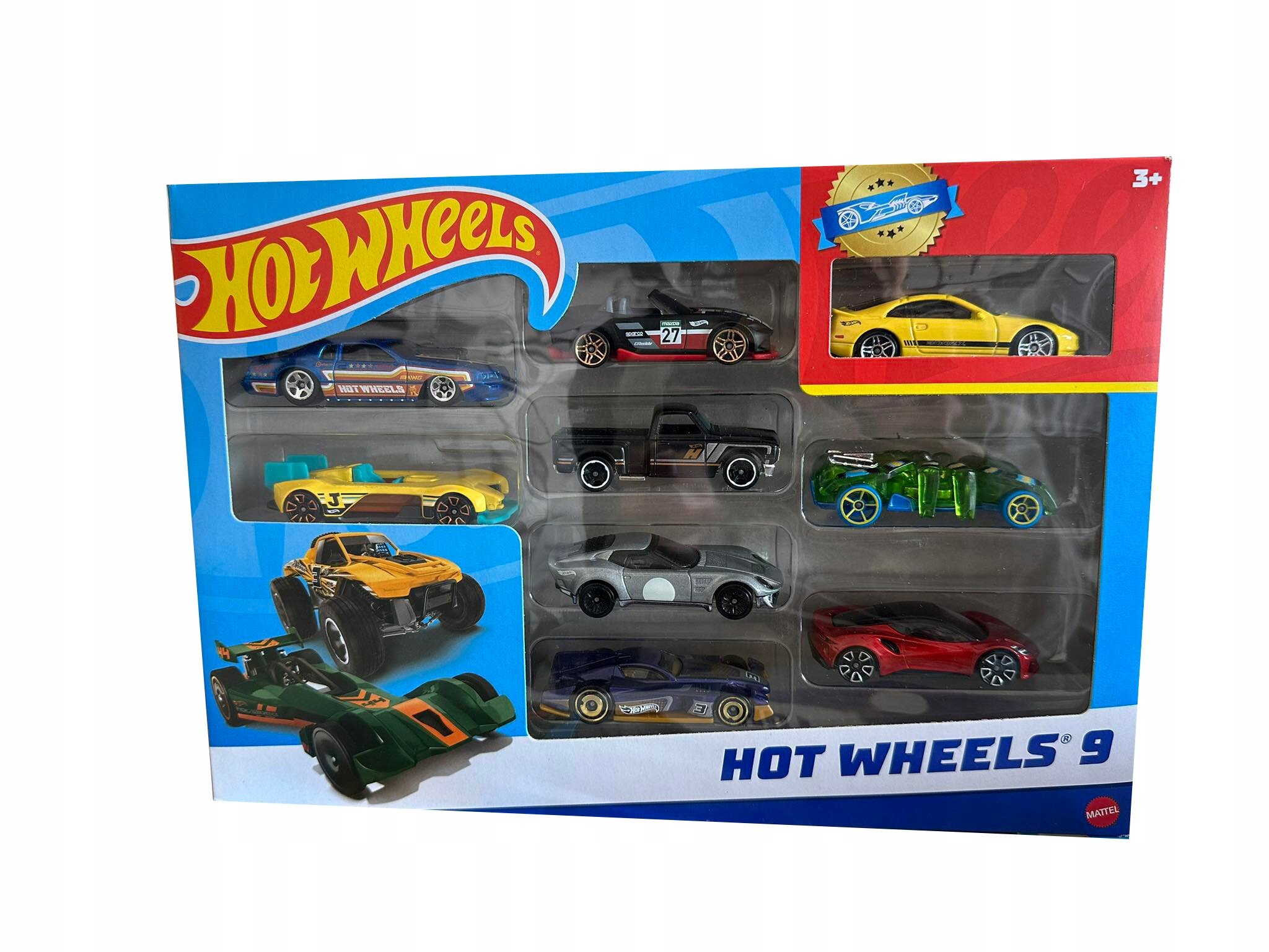 Набор металлических машинок Hot Wheels 9 шт. в наборе X6999