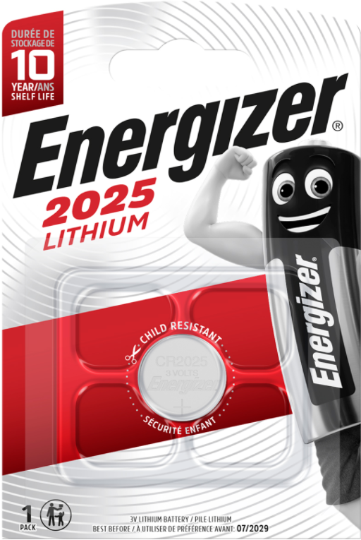 Батарейка Energizer Lithium CR2025 1 шт.
