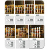 Фото #8 Набор контейнеров для сыпучих продуктов №11 (1л х 9шт; 1,4л х 6шт; 1,8л х 3шт)