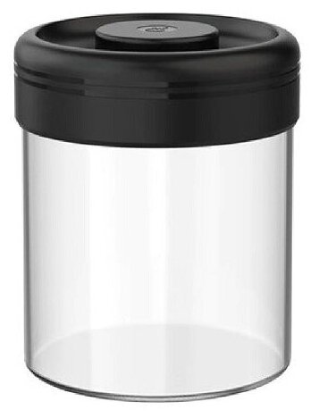 Контейнер вакуумный Timemore Glass Canister Black 800 мл., стекло - фотография № 3