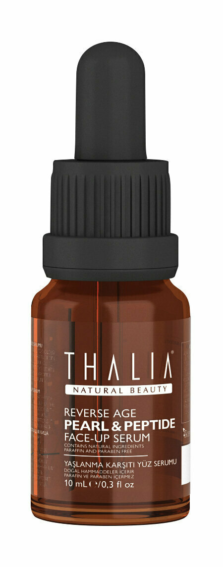 THALIA NATURAL BEAUTY Pearl & Peptide Face-Up Serum Сыворотка для лица антивозрастная, 10 мл