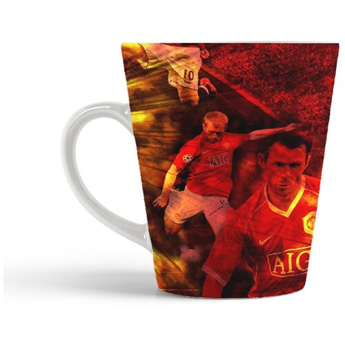 фото Кружка-латте coolpodarok manchester united. манчерстер юнайтед