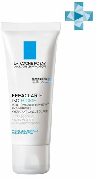 Уход против несовершенств восстанавливающий Effaclar Н Iso-Biome La Roche-Posay/Ля рош позе 40мл