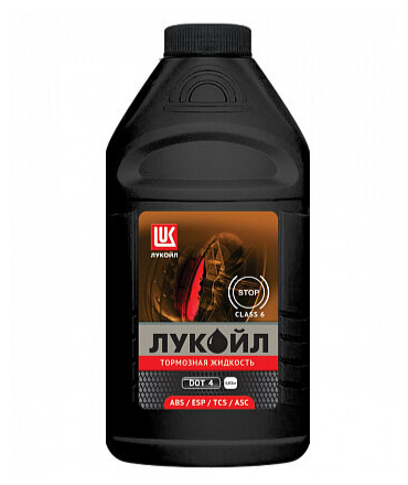 Жидкость Тормозная Лукойл Dot 4 Кл. 6 0,455 Кг (25шт) LUKOIL арт. 3097257