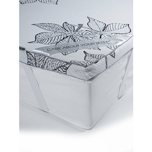 Матрас-Топпер 120х200 Листья (4 см)