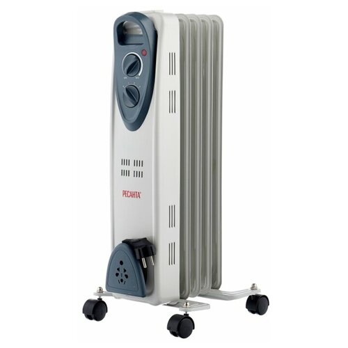 Радиатор электрич 5 секц масл ОМ- 5Н 1кВт Ресанта РЕСАНТА 6736 1 шт 1671700₽