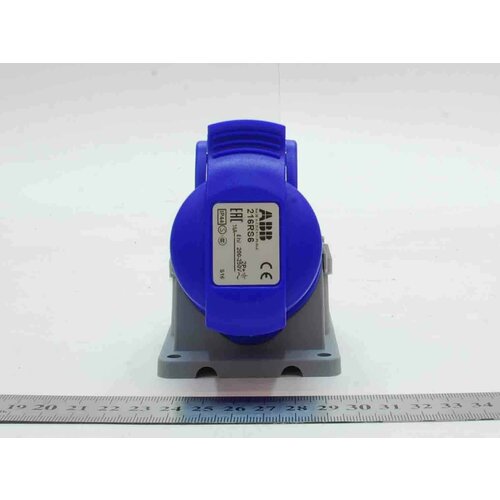 Розетка кабельная (16 А, 2Р+E, IР44, на поверхность, 250 В)