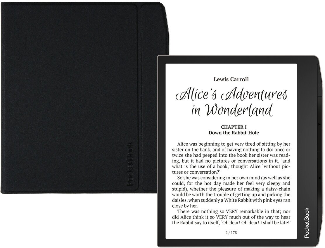Электронная книга PocketBook 700 Era 64Gb медный с фирменной обложкой Black Flip в комплекте