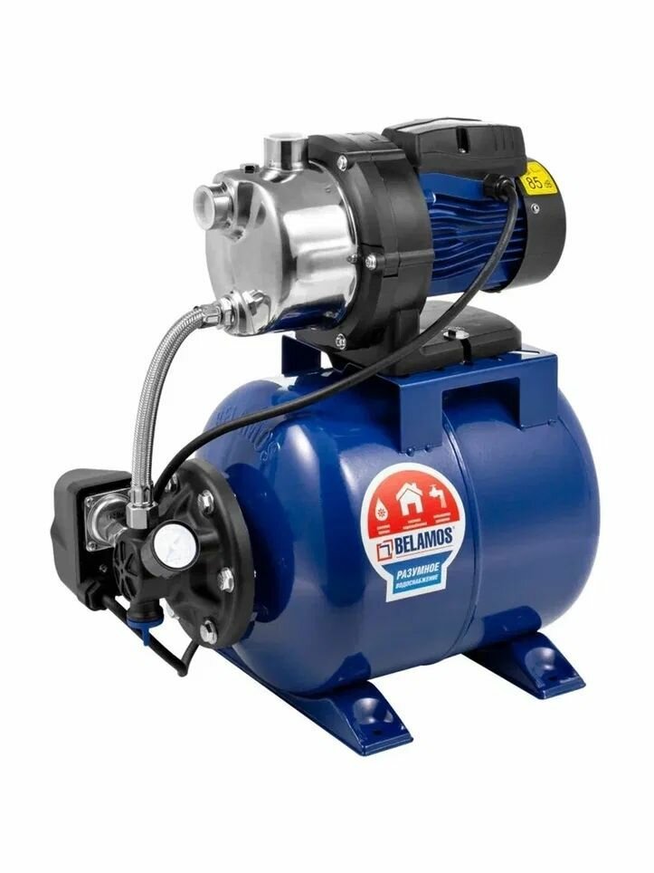 фото Belamos XI 06 ALL, насосная станция 50 л/мин, Н-35 м, нерж. сталь