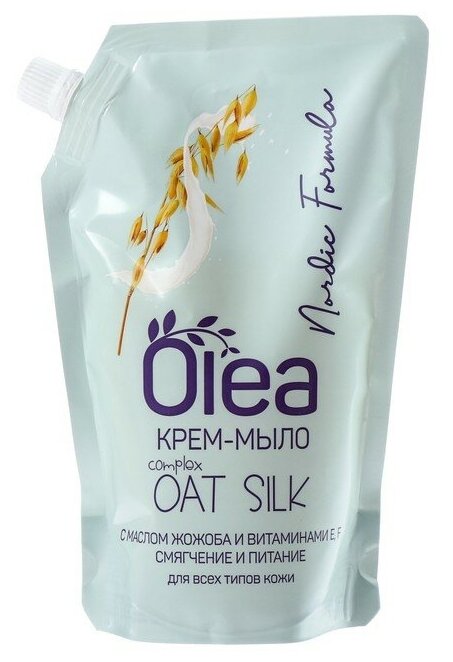 Крем-мыло OLEA OAT SILK, 500 мл, Olea