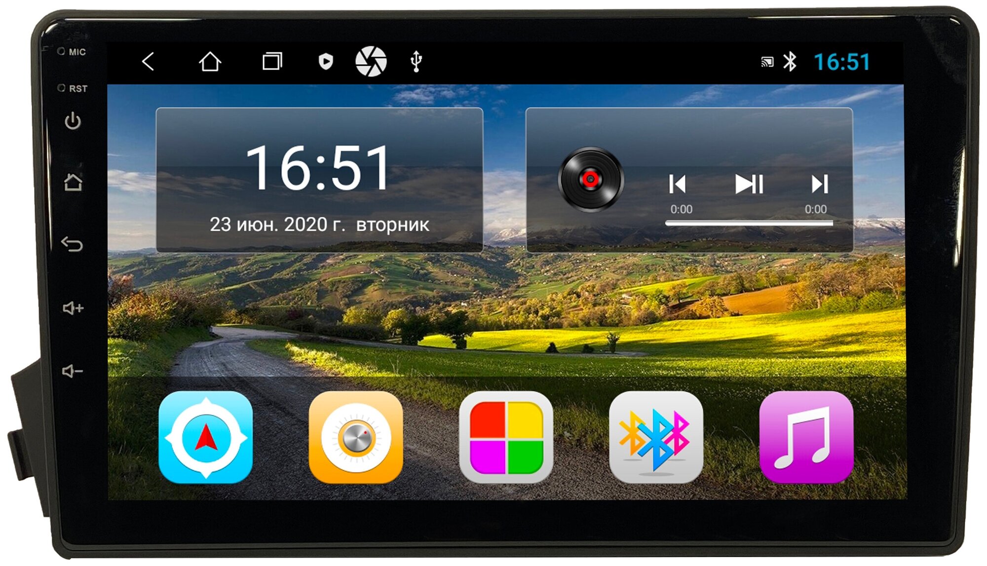 Штатная магнитола Zenith Ssang Yong Kyron, Android 10, 2/16GB