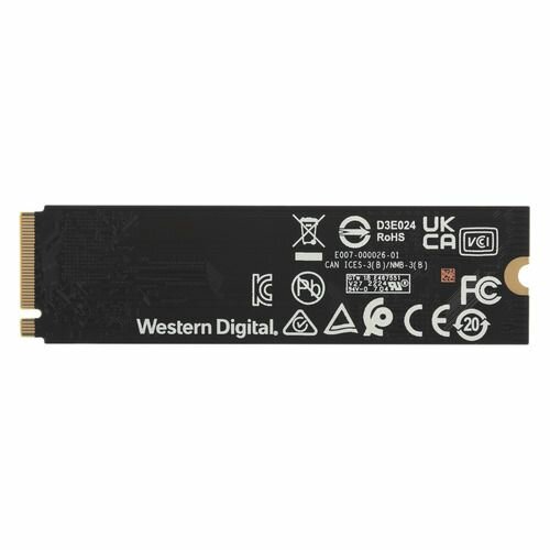 Твердотельный накопитель Western Digital WD Black SN770 1 ТБ M2 WDS100T3X0E