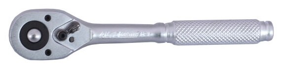 Трещотка 1/4" 24 зуба 135мм металлическая ручка AUTOMASTER
