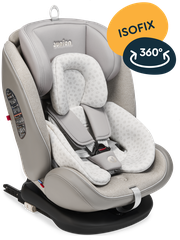 Автокресло JUNION Odri группа 0+/1/2/3 (0-36 кг), 360°, Isofix, бежевый