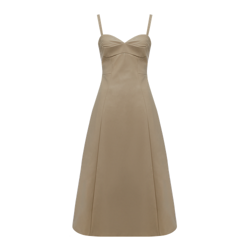 Платье SOEASY, размер S, бежевый inspire платье комбинация длины мини коралловый