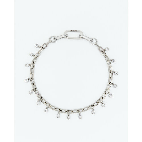 Колье TATI YORK длина 40 см серебристый 8600₽