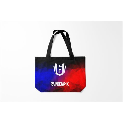 фото Сумка-шоппер / 46х35 см / геймерам / rainbow six siege burnettie