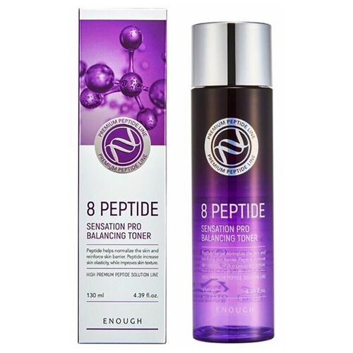 Тонер для лица ENOUGH восстанавливающий с пептидами 130 мл