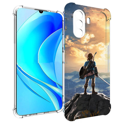 Чехол MyPads The Legend of Zelda для Huawei Nova Y70 / Nova Y70 Plus (MGA-LX9N) / Huawei Enjoy 50 задняя-панель-накладка-бампер чехол mypads the eminem show для huawei nova y70 nova y70 plus mga lx9n huawei enjoy 50 задняя панель накладка бампер