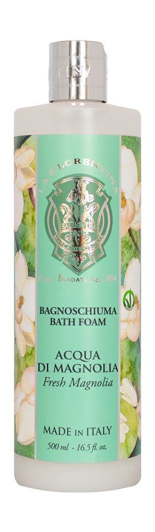 Пена для ванны с ароматом магнолии La Florentina Bath Foam Fresh Magnolia 500 мл .