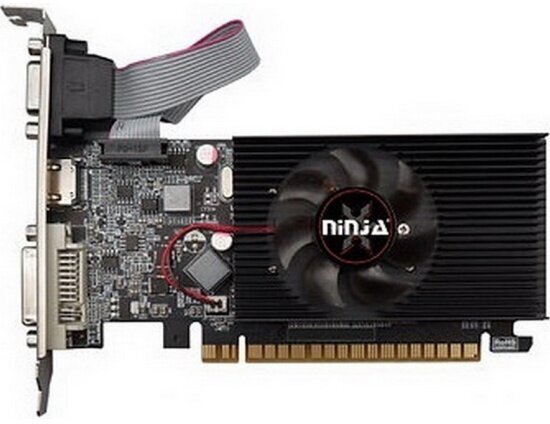 Видеокарта Ninja (Sinotex) GT610 PCIE (48SP) 2G 64-bit DDR3 DVI HDMI CRT