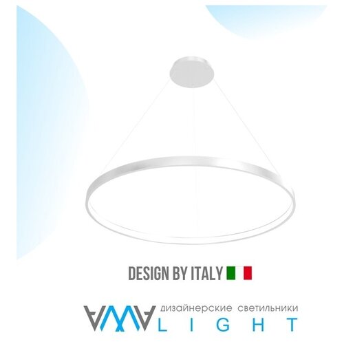 Люстра потолочная светодиодная подвесная с пультом AMANEL1-70-01 черная 4000K