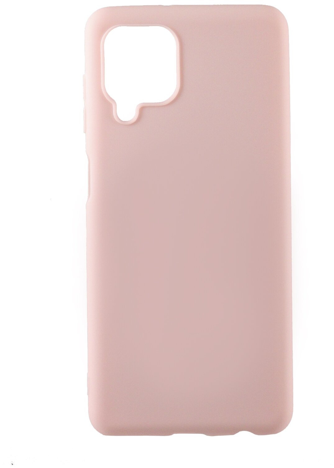 Защитный чехол LuxCase для Samsung Galaxy A22, TPU, толщина 1,1 мм, Розовый мел