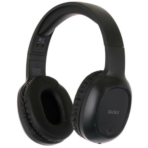 Наушники накладные Bluetooth QUB STN-300 Black 143000₽