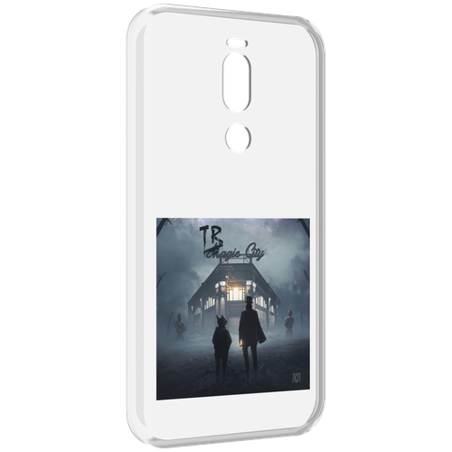 Чехол MyPads Tragic City ЛСП для Meizu X8 задняя-панель-накладка-бампер чехол mypads tragic city лсп для caterpillar s42 задняя панель накладка бампер