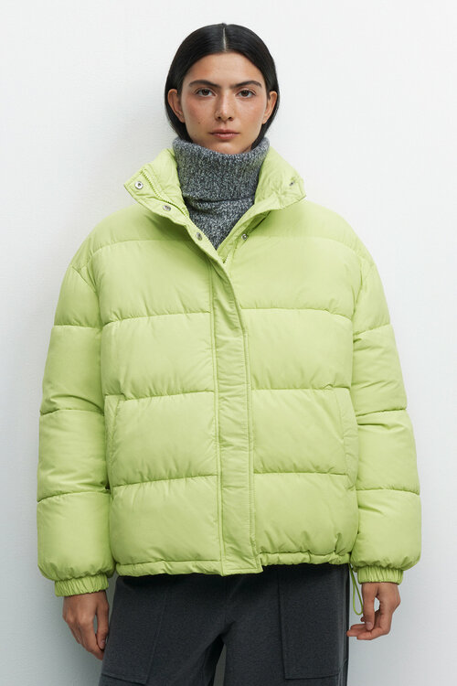 куртка  Befree демисезонная, размер M, зеленый