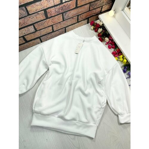 фото Толстовка, размер 42, белый нет бренда