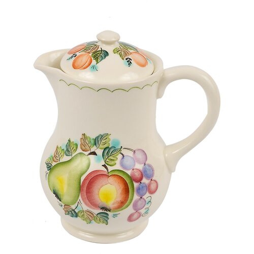 Кувшин Хлебосольный 2л 190х110х220мм ручная роспись 3150₽