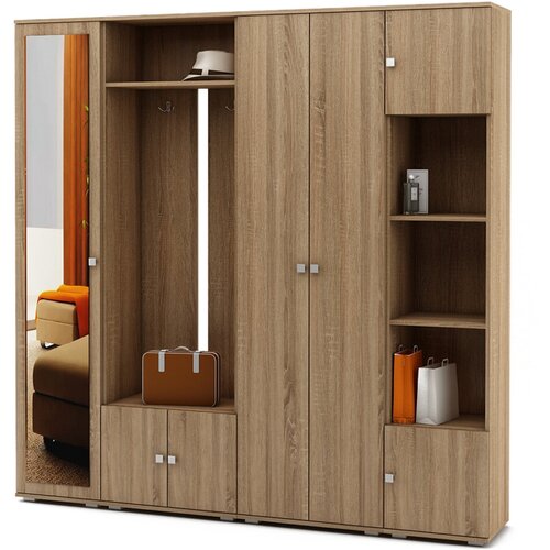 Прихожая МФ Владимир Тунис-5 корпус/фасад дуб сонома