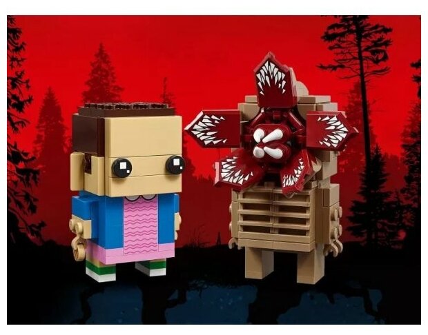 Конструктор LEGO BrickHeadz 40549 Сувенирный набор Демогоргон и Одиннадцать